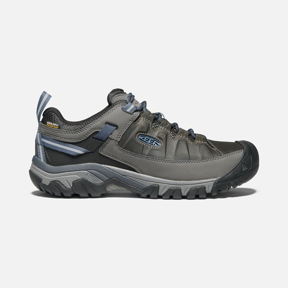 Keen Wandelschoenen Heren Donker Grijs - Targhee Iii Waterproof Wide - 76480-NLRX